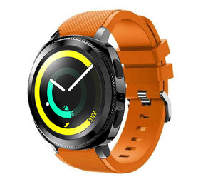 Strap-it® Samsung Gear Sport silicone band (oranje)