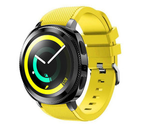 Strap-it® Samsung Gear Sport silicone band (geel)