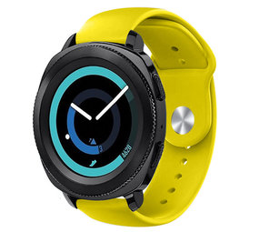 Strap-it® Samsung Gear Sport sport band (geel)