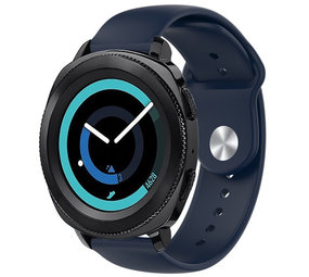 Strap-it® Samsung Gear Sport sport band (donkerblauw)