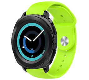 Strap-it® Samsung Gear Sport sport band (lichtgroen)