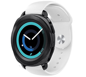 Strap-it® Samsung Gear Sport sport band (wit) Strap-it® Samsung Gear Sport sport band (wit)
