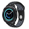 Strap-it® Strap-it Samsung Gear Sport sport band (zwart/grijs) Strap-it® Strap-it Samsung Gear Sport sport band (zwart/grijs)