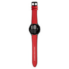 Strap-it® Strap-it Samsung Galaxy Watch 5 - 40mm hybrid leren bandje (rood)