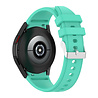 Strap-it® Strap-it Samsung Galaxy Watch 5 - 44mm siliconen band (aqua) Strap-it® Strap-it Samsung Galaxy Watch 5 - 44mm siliconen band (aqua)