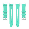 Strap-it® Strap-it Samsung Galaxy Watch 5 - 44mm siliconen band (aqua) Strap-it® Strap-it Samsung Galaxy Watch 5 - 44mm siliconen band (aqua)