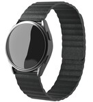 Strap-it® Strap-it Samsung Galaxy Watch 5 Pro leren loop bandje (zwart)