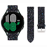 Strap-it® Strap-it Samsung Galaxy Watch 5 Pro leren glitter bandje (zwart) Strap-it® Strap-it Samsung Galaxy Watch 5 Pro leren glitter bandje (zwart)