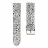 Strap-it® Strap-it Samsung Galaxy Watch 5 Pro leren glitter bandje (zilver) Strap-it® Strap-it Samsung Galaxy Watch 5 Pro leren glitter bandje (zilver)
