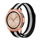 Strap-it® Strap-it Samsung Galaxy Watch Milanese band 42mm (zwart/wit)