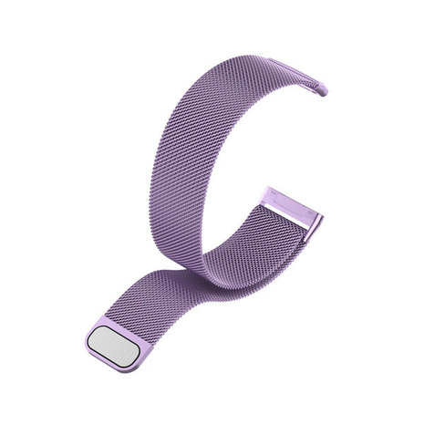 Strap-it® Strap-it Fitbit Versa 4 Milanese band (lichtpaars)