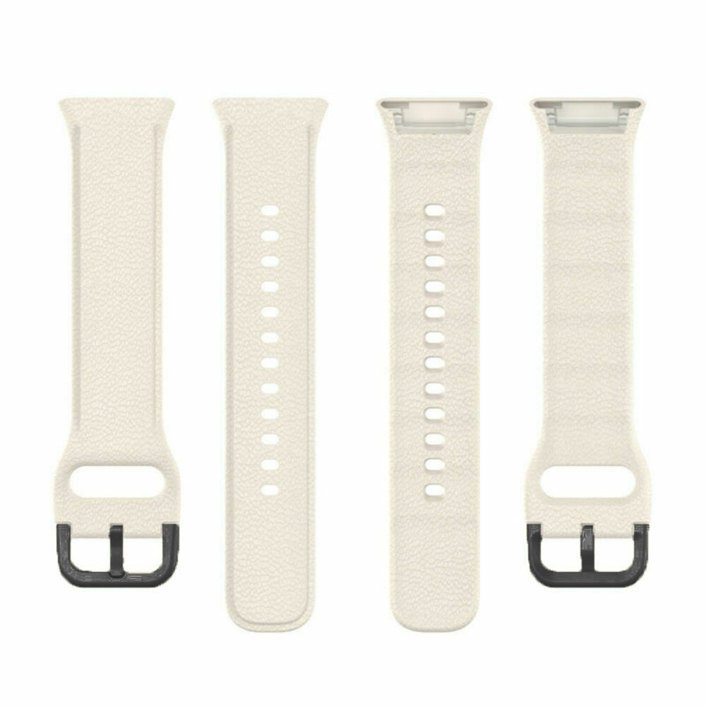 Strap-it® Strap-it Oppo Watch Free siliconen bandje (zandwit)