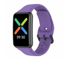 Strap-it® Oppo Watch Free siliconen bandje (paars)