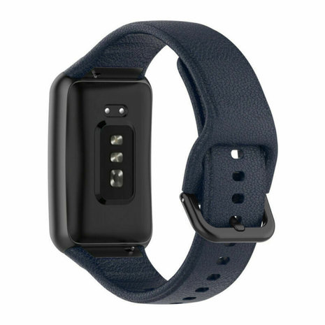 Strap-it® Strap-it Oppo Watch Free siliconen bandje (donkerblauw)