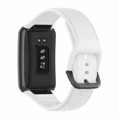 Strap-it® Strap-it Oppo Watch Free siliconen bandje (wit)