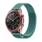 Strap-it® Samsung Galaxy Watch 3 Milanese band 41mm (groen) Strap-it® Samsung Galaxy Watch 3 Milanese band 41mm (groen)