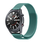 Strap-it® Strap-it Samsung Galaxy Watch 3 Milanese band 45mm (groen)