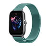 Strap-it® Strap-it Amazfit GTS 3 Milanese band (groen) Strap-it® Strap-it Amazfit GTS 3 Milanese band (groen)