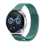 Strap-it® Huawei Watch GT 3 46mm Milanese band (groen)