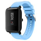 Strap-it® Xiaomi Amazfit Bip siliconen band (zand blauw)