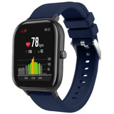 Strap-it® Xiaomi Amazfit GTS siliconen band (donkerblauw)