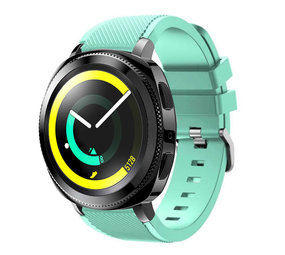 Strap-it® Samsung Gear Sport siliconen band (aqua)