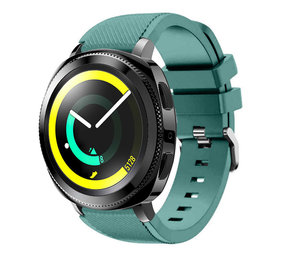 Strap-it® Samsung Gear Sport siliconen band (dennengroen)