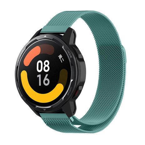 Strap-it® Strap-it Xiaomi Watch S1 Milanese band (groen) Strap-it® Strap-it Xiaomi Watch S1 Milanese band (groen)