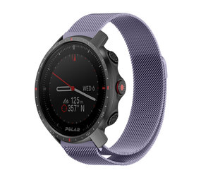 Strap-it® Polar Grit X Pro Milanese band (lichtpaars) Strap-it® Polar Grit X Pro Milanese band (lichtpaars)
