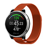 Strap-it® Strap-it Polar Grit X Milanese band (oranje) Strap-it® Strap-it Polar Grit X Milanese band (oranje)