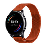 Strap-it® OnePlus Watch Milanese band (oranje)