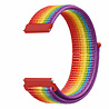 Strap-it® Strap-it Samsung Gear Sport nylon band (regenboog) Strap-it® Strap-it Samsung Gear Sport nylon band (regenboog)
