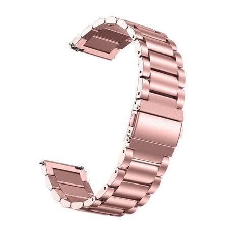 Strap-it® Strap-it Samsung Gear Sport stalen band (rosé pink)