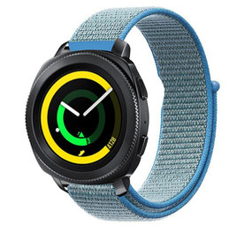 Strap-it® Samsung Gear Sport nylon band (blauw) Strap-it® Samsung Gear Sport nylon band (blauw)