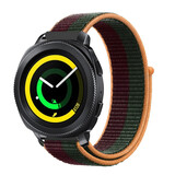 Strap-it® Samsung Gear Sport nylon band (dark cherry)