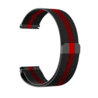 Strap-it® Strap-it Amazfit GTS 3 Milanese band (zwart/rood) Strap-it® Strap-it Amazfit GTS 3 Milanese band (zwart/rood)