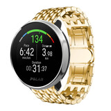 Strap-it® Polar Unite stalen draak band (goud)