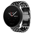 Strap-it® Strap-it Polar Ignite 2 stalen draak band (zwart)