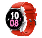 Strap-it® Strap-it Samsung Galaxy Watch 5 - 44mm siliconen bandje (rood)