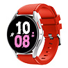 Strap-it® Strap-it Samsung Galaxy Watch 5 - 44mm siliconen bandje (rood) Strap-it® Strap-it Samsung Galaxy Watch 5 - 44mm siliconen bandje (rood)