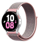 Strap-it® Strap-it Samsung Galaxy Watch 5 - 44mm nylon band (pink sand)
