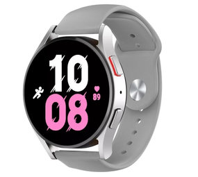 Strap-it® Samsung Galaxy Watch 5 - 44mm sport band (grijs)