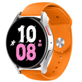 Strap-it® Samsung Galaxy Watch 5 - 44mm sport band (oranje)