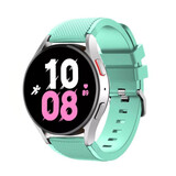 Strap-it® Samsung Galaxy Watch 5 - 44mm siliconen bandje (aqua)
