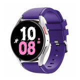 Strap-it® Samsung Galaxy Watch 5 - 44mm siliconen bandje (paars)