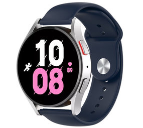 Strap-it® Samsung Galaxy Watch 5 - 44mm sport band (donkerblauw)