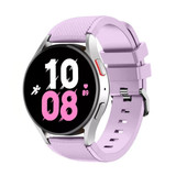 Strap-it® Samsung Galaxy Watch 5 - 44mm siliconen bandje (lila)