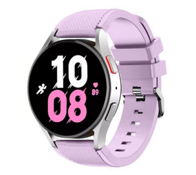 Strap-it® Samsung Galaxy Watch 5 - 44mm siliconen bandje (lila)