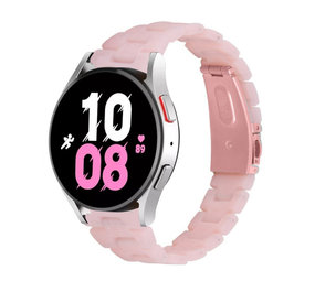 Strap-it® Samsung Galaxy Watch 5 - 44mm resin band (roze)