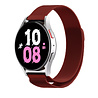 Strap-it® Strap-it Samsung Galaxy Watch 5 - 44mm Milanese band (rood) Strap-it® Strap-it Samsung Galaxy Watch 5 - 44mm Milanese band (rood)
